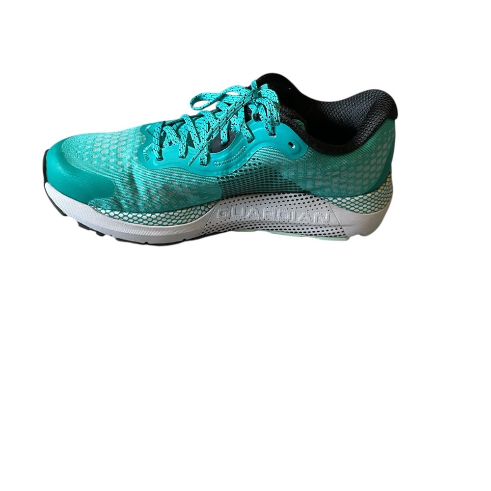 Woman’s Under  Armour HOVR Guardian running shoes size 8.5 Teal Blue/green - Picture 6 of 7